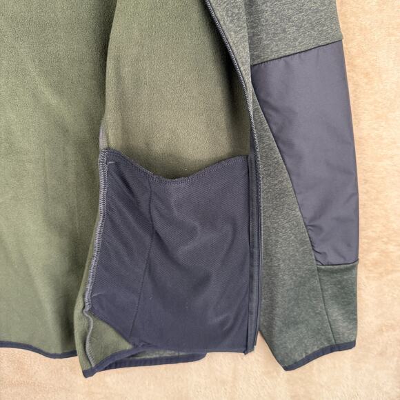 Greg Norman Jacket Mens L Green Black Tasso Elba Hydrotech Golf Outdoor Gorpcore - Picture 8 of 14